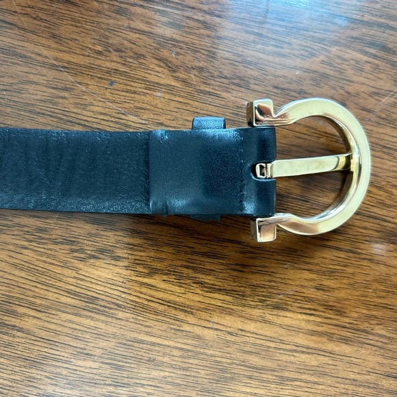 Vintage Salvatore Ferragamo Belt Size S Black